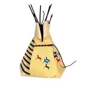 3189191 Playmobil Vintage 1989 Geobra Native American Indian Camp Teepee Tent Western