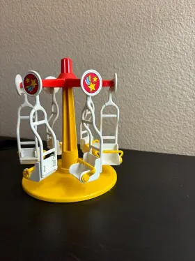 3195 Playmobil Vintage Carousel Carnival Swing 1986