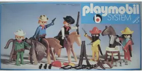 3240x Playmobil Vintage Western Cowboys Set - Retired 1975 Extras