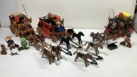 3245x Playmobil Complete Western Express Stage Coach Sets 3803 4399