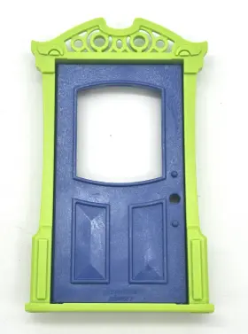3289550-2 Playmobil Ref. 70361 Mystery Mansion Scooby-doo Part Front Door And Frame