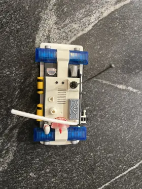 3303150 Playmobil Ecto 1 Top Of The Car Sound And Lights Work