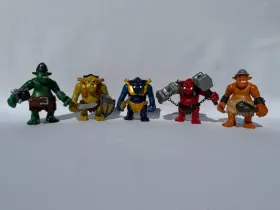 3307560 Playmobil 5 Giant Trolls Good Condition Accessories Incl D Ogre Knight S Castle