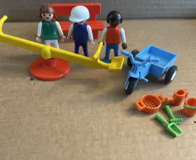 3308 Playmobil #3308 Vintage Playground Tricycle Set - Complete