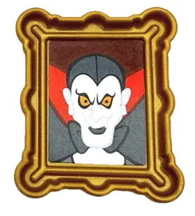 3325220-1 Playmobil Ref. 70361 Mystery Mansion Scooby-doo Part Dracula Picture Frame