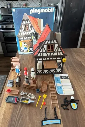 3441 Playmobil Medieval Bakery Castles And Knights Building Set Read