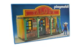 3461 Playmobil Vintage Saloon 1992 With Box