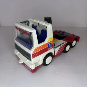 3613 Playmobil Vplaymobil Race Truck With Figure 1994 Powertruck Vintage