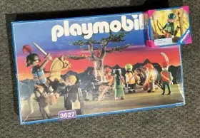 3627 Playmobil Merry Mens Feast Open Box Complete With Special Robin Hood Bro