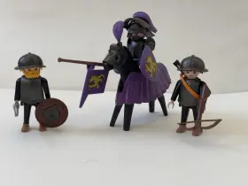 3669 Playmobil Knight And Squires Vintage 1990s Complete