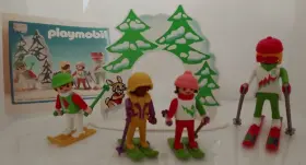 3687 Playmobil Geobra Ski School Set Complete No Box Vintage 1991