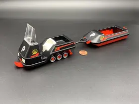 3694 Playmobil 1986 Winter Ski Patrol Rescue Snowmobile Sled Parts Only