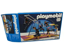 3726 Playmobil 1991 Circus Performing Chimps Monkeys - Open Box Incomplete