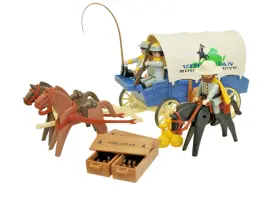 3785 Playmobil Western Virginian Mountain Boys Playset 80% Complete