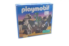 3798 Playmobil Vintage Western Bounty Hunter 1996 With Box Set # 2