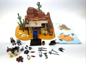 3802 Playmobil Mclarens Goldmine Western Mining Incomplete