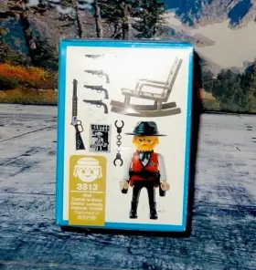 3813 Playmobil Western Sheriff 1995 New Unopened