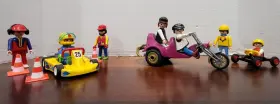 4510 Playmobil 3832/3013/4510 Sets 3832 Trike 3013 Go-cart Kart With Bonus Figures And Pieces
