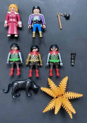 3841 Playmobil Magic Dragon S Temple Parts Lot Figures Knights Jaguar