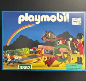 3853 Playmobil #3853 Show Horse 1996 Brand New/sealed Victory Jumper
