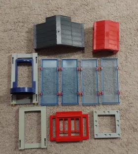 3885 Playmobil Vintage Replacement Parts Firestation #