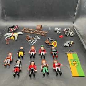 3888 Playmobil 3887/3888 3887 Siege Tower Castle Defenders Replacement Parts Lot 8 Knights