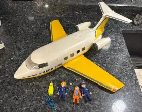 3185 Playmobil 388731691830 Aero Line Airplane With Figures And Cups Instructions