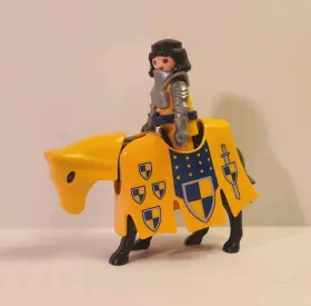 39047 Playmobil Vintage Castle Knight With Horse In Armor Medieval Figure Set