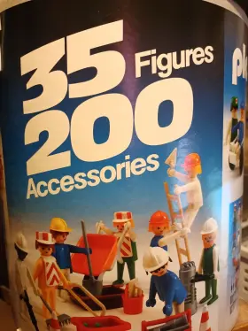 3956 Playmobil N.o.s. Vintage 1985 Set #3956 35 Figures 200 Accessories