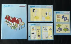 3967 Playmobil 3965 Modern House 3969 3968 Furniture Vintage 2000 Manuals Only
