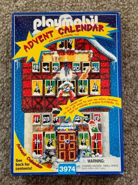 3974 Playmobil Vintage Santas Workshop Advent Calendar