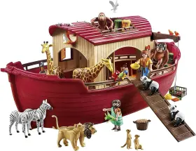 Playmobil 400878909373 Noahs Ark Building Set New Open Damaged Box
