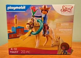 Playmobil 400878970697 Spirit Untamed Rodeo Pru Figure 70697 Mib Retired Sold Out
