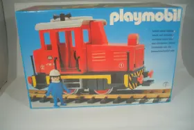 4050 Playmobil G Scale 0-4-0 Diesel Shunter Locomotive Boxed