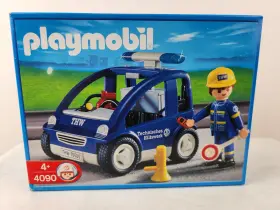 5096 Playmobil 4090 Thw Car Rare New 2006 W Tools Radio Extinguisher
