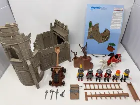 Playmobil 410780030302 Vtg Medieval Castle 3030 Knights Adventure With Figures Horses Manual