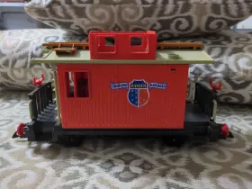 4123 Playmobil Colorado Ranger Railroad Train Caboose - Missing Roof
