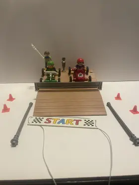 4141 Playmobil Soapbox Derby Racing Set Read Description