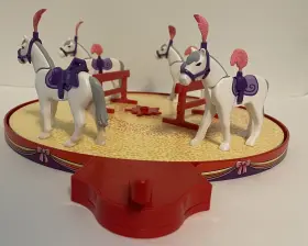 4234 Playmobil Revolving Circus Ring Replacement Parts Horses Saddles #4234 2007