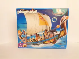 4241 Playmobil 2007 Egyptians #4241 Royal Ship Of Egypt Building Set Mip