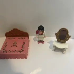4253 Playmobil Royal Bedroom Lady In Waiting Replacements Pieces Lot