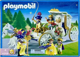 4258 Playmobil Royal Wedding Carriage 2004 New In Sealed Box