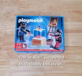 4265 Playmobil 2007 Jewel Thieves In Museum Robbers Crown Painting - Unopened