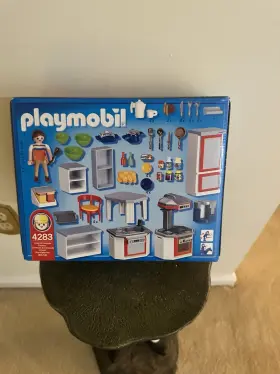4283 Playmobil Kitchen Playset Set Complete Boxed Toy Collection