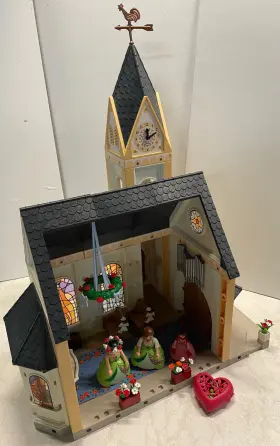4296 Playmobil Set Church Wedding With Musical Steeple