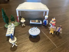 4308 Playmobil Wedding Guests In Party Tent
