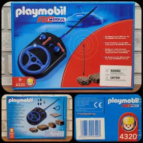 4320 Playmobil Rc Modul Set 27 Mhz For All Vehicles Sealed New 2006