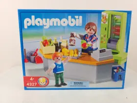4327 Playmobil School Cafeteria Checkout Counter Cashier Vending Machine 2008