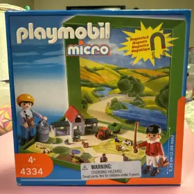 4334 Playmobil Farm Micro World 2007 Brand New Sealed Box