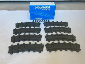 4385-4387 Playmobil Christmas Train 4035 Track Sections And Connectors 4385 4387